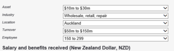 5. Market comparison categories