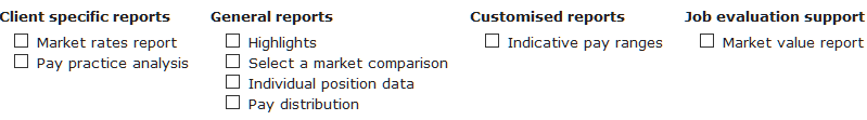 3. Select Report Groups